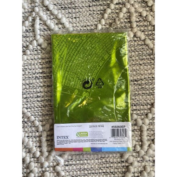 Intex 59260EP‎ Transparent Inflatable Swim Tube Age 8+ Green - Picture 2 of 2